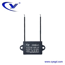 CBB61  8uF±5% 450V.AC